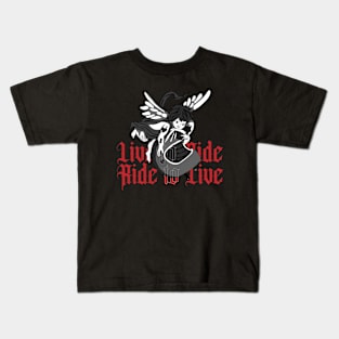 querubines motociclistas Kids T-Shirt